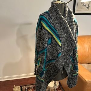 ROXY Sweater with Diamond 💎 Pattern Sz: XS